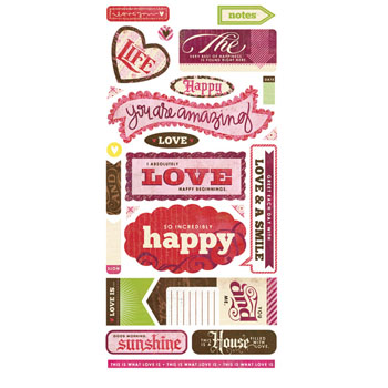 BasicGrey Kissing Booth Titles Stickers