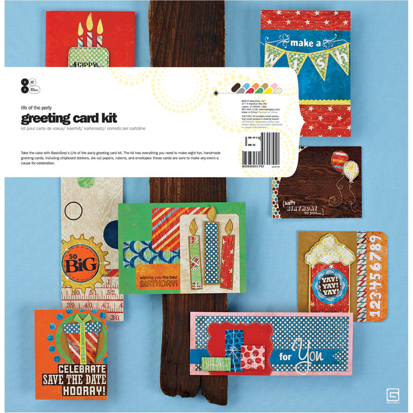 BasicGrey Life of the Party Card Kit