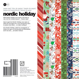 Basic Grey Nordic Holiday 6x6 Paper Pad