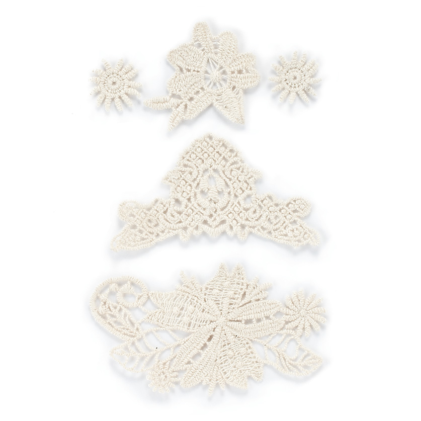 BasicGrey Out Of Print Lace Stickers