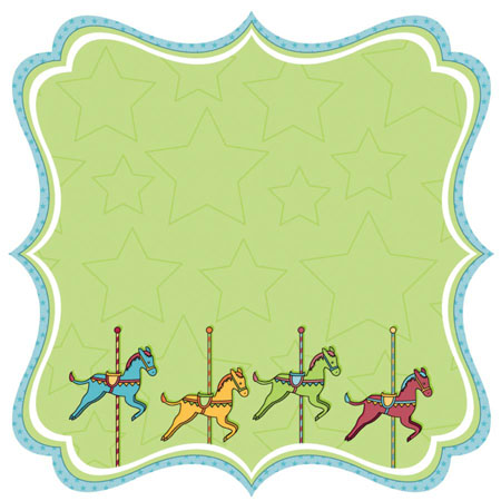 Best Creation Loops and Scoops Merry Go Round Die Cut