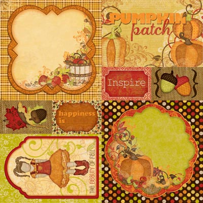 Bo Bunny Apple Cider Cut Outs