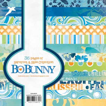 Bo Bunny Barefoot & Bliss 6" Paper Pad