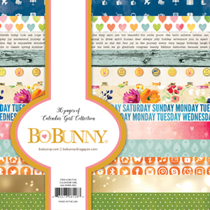 Bo Bunny Calendar Girl 6x6 Paper Pad