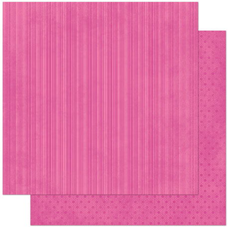 Bo Bunny Double Dot Designs Pink Punch Stripe