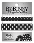 Bo Bunny Double Dot Carded Ribbon Licorice