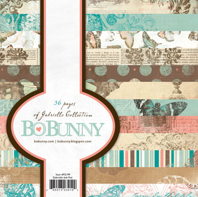 Bo Bunny Gabrielle 6x6 Paper Pad