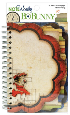 Bo Bunny Learning Curve Noteworthy Journal pages
