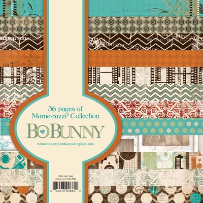 Bo Bunny Mama-razzi 2 6x6 Paper Pad