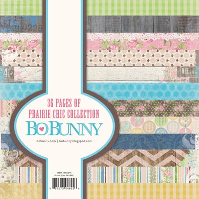 Bo Bunny Prairie Chic 6x6 Paper Pad