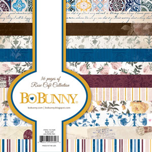 Bo Bunny Rose Cafe 6x6 Paper Pad