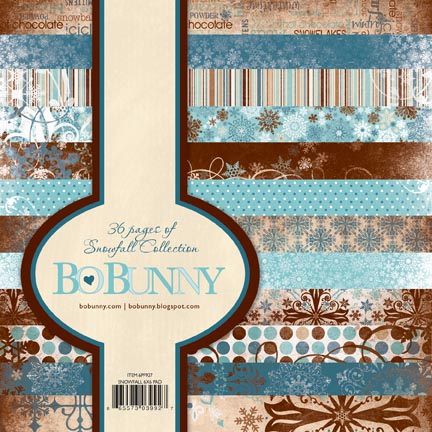 Bo Bunny Snowfall 6x6 Paper Pad
