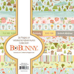 Bo Bunny Weekend Adventures 6x6 Paper Pad