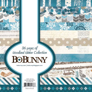 Bo Bunny Woodland Winter 6x6 Paper Pad