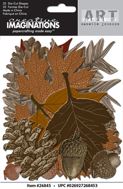 Creative Imaginations Great Outdoors Fall Leaves Die-Cuts