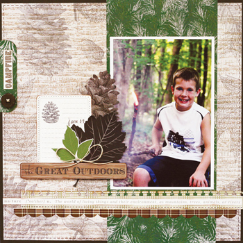 Creative Imaginations Great Outdoors layout