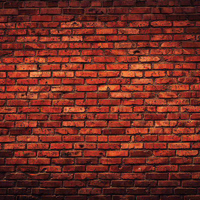 Ella & Viv Brick Backgrounds Deep Red Brick Wall