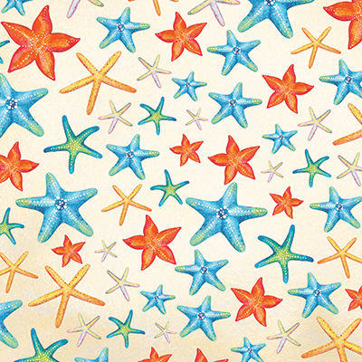 Ella & Viv Paper Co Watercolor Beach Watercolor Starfish