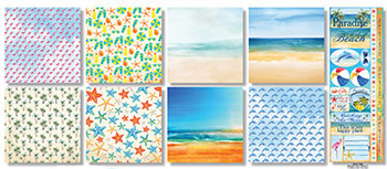 Ella & Viv Paper Co Watercolor Beach