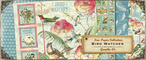 Graphic 45 Bird Watcher logo