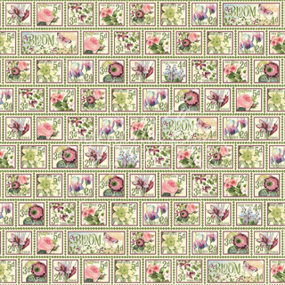 Graphic 45 Bloom Petal Postage