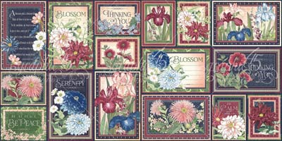 Graphic 45 Blossom Ephemera Cards