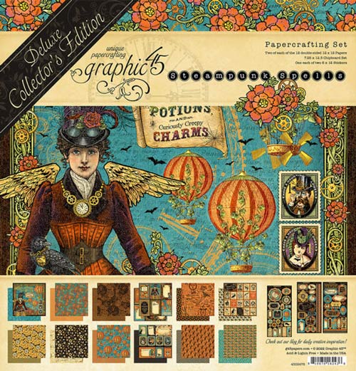 Graphic 45 Steampunk Spells Deluxs Collector's Edition