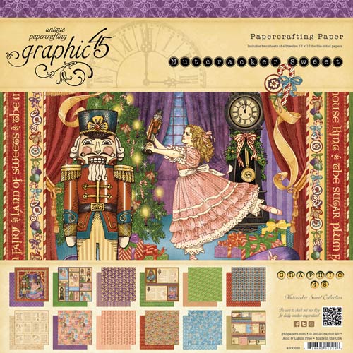 Graphic 45 Nutcracker Sweet Deluxe Collector's Edition 12x12