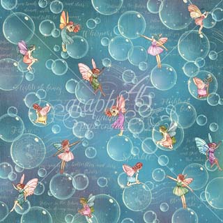 Graphic 45 Fairie Wings Blowing Bubbles