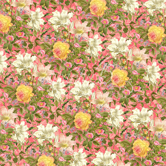 Graphic 45 Floral Shoppe Pink Lilies
