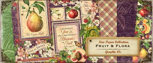 Graphic 45 Fruit & Flora logo