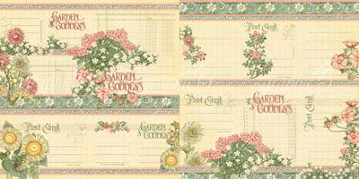 Graphic 45 Garden Godess Ephemera Cards