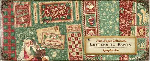 Graphic 45 Letters To Santa logo