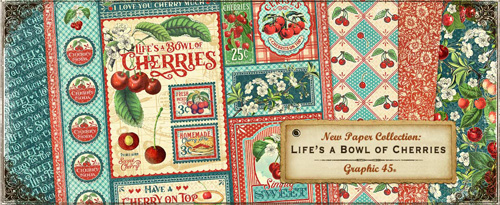 Graphic 45 Life's A Bowl Of Cherries logo