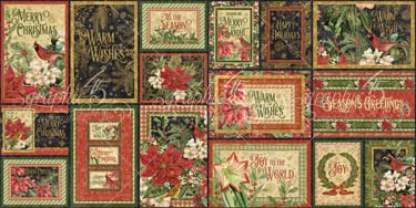 Graphic 45 Warm Wishes Journaling Cards