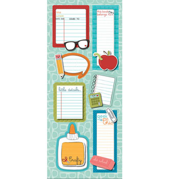 Imaginisce Geek Is Chic A To Z Notes Sticker Stacker