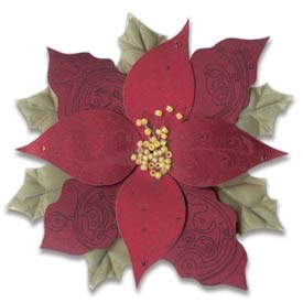 Jolee's Boutique Christmas Red Poinsettia
