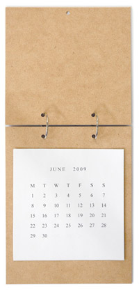 Kaiser Scrapbook Album Hanging Calendar