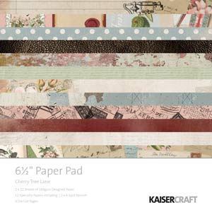 Kaisercraft Cherry Tree Lane 6.5 x 6.5 Paper Pad