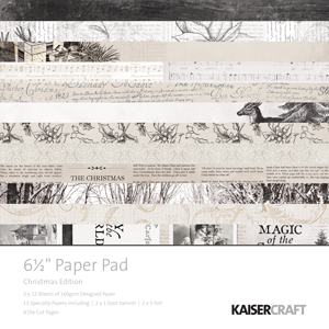 Kaisercraft Christmas Edition 6.5 x 6.5 Paper Pad
