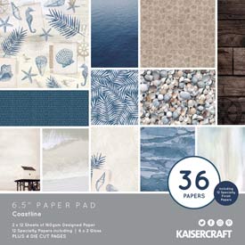Kaisercraft Coastline 6.5  6.5 Paper Pad