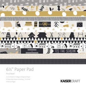 Kaisercraft First Noel 6.5 x 6.5 Paper Pad