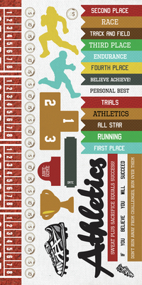 Kaisercraft Game On Athletics Sticker