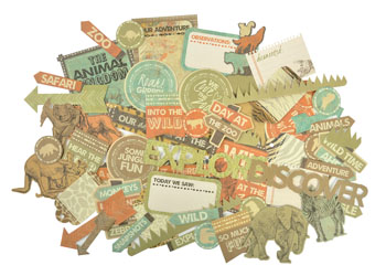 Kaisercraft Into The Wild Collectables Die Cuts