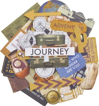 Kaisercraft Journey Collectables Die-Cuts