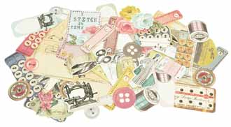 Kaisercraft Needle & Thread Collectables Die-cuts