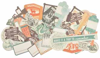 Kaisercraft Outdoor Trail Collectables Die-Cuts