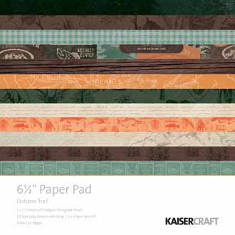 Kaisercraft Outdoor Trail 6.5 x 6.5 Paper Pad