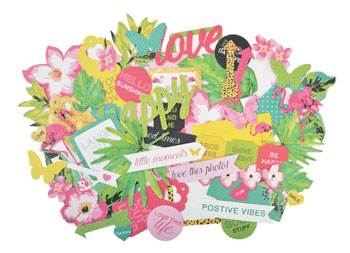 Kaisercraft Say Aloha Collectables Die Cuts