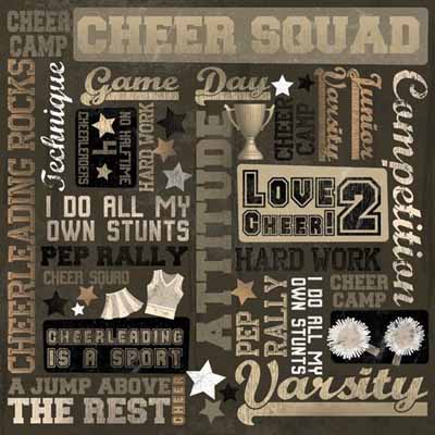 Karen Foster Cheer Squad Collage